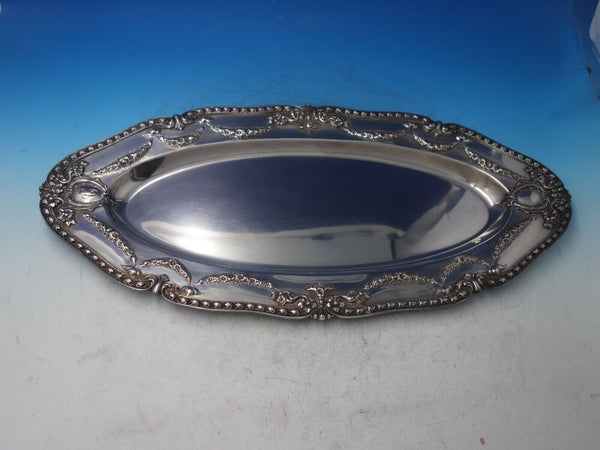 Marie Antoinette by Dominick and Haff Sterling Silver Fish Serving Platter #6352