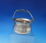 Schulz and Fischer Sterling Silver Basket with Handle Mermaids c.1880 (#5876)