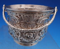 Repousse by James R. Armiger Sterling Silver Nut Bowl with Swinging Arm (#8250)