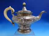 Athenic by Gorham Sterling Silver Tea Set 5pc (#8698) Fabulous!