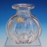 Etruscan by Gorham Sterling Silver Glass Perfume Bottle w/ Decals #D5737 (#9102)