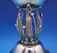 Fina Sterling Silver Centerpiece on Pedestal w/Leaf Berries #300 25.1ozt (#7058)