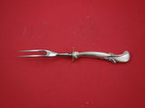 Waltz of Spring By Wallace Sterling Silver Roast Carving Fork 9 3/4"