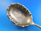 Brite-Cut by A. Stowell & Co. Baltimore Sterling Berry Spoon Gold Washed 8 1/2"