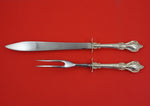 Delacourt by Lunt Sterling Silver Steak Carving Set 2pc HH with Stainless