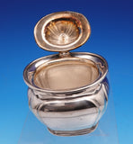 Hardy Brothers English Silverplate Tea Caddy w/ Wood Finial #7674 (#9228)