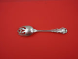 Dresden Scroll by Lunt Sterling Silver Pierced Serving Spoon original 8 1/2"