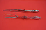 Old Mirror by Towle Sterling Steak Carving Set 2-pc Knife 9 5/8" Fork 8 3/8"