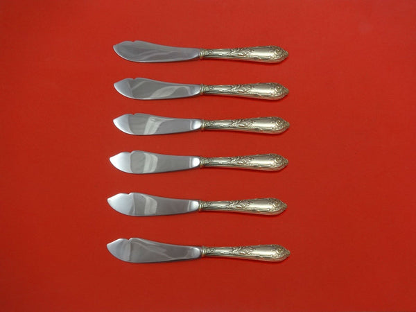 Romaine by Reed and Barton Sterling Silver Trout Knife Set 6pc. Custom 7 1/2"