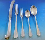 Queen Anne Williamsburg by Stieff Sterling Silver Flatware Set 8 Dinner 40 pcs