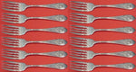 Mount Vernon by Lunt Sterling Silver Salad Fork Set of 12 pcs 6"