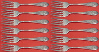 Mount Vernon by Lunt Sterling Silver Salad Fork Set of 12 pcs 6"