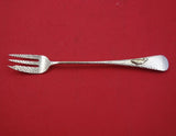 Mixed Metals by Gorham Sterling Silver Cocktail Fork hand hammered w/fish 6 1/4"