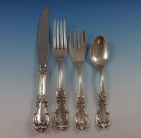 Burgundy by Reed & Barton Sterling Silver Flatware Set For 8 Service 33 Pieces