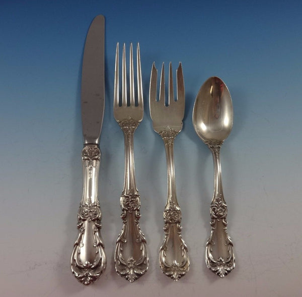 Burgundy by Reed & Barton Sterling Silver Flatware Set For 8 Service 33 Pieces
