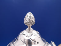 Irish Dublin 1775 Sterling Silver Coffee Pot Swans Birds Swags (#8390)