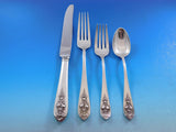 Pendant of Fruit by Lunt Sterling Silver Flatware Set for 8 Service 89 pieces