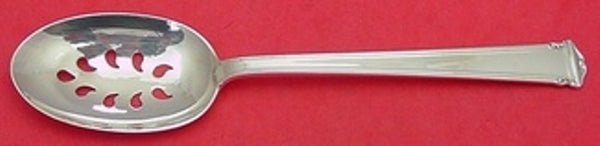 Theseum by International Sterling Silver Serving Spoon Pcd 9-Hole Custom 8 1/4"