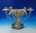 English Georgian Sterling Silver Epergne London 1812 Art Nouveau Women (#6127)