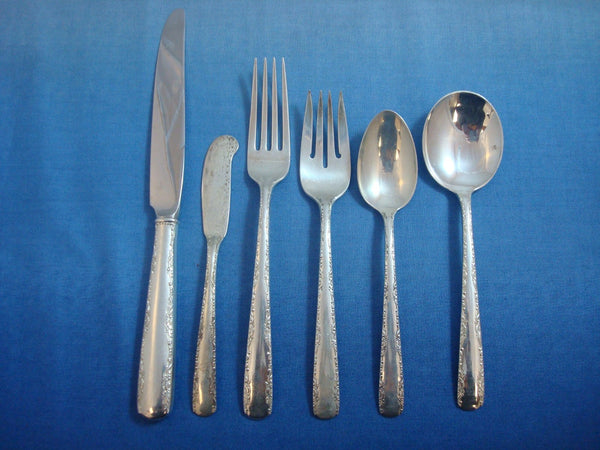 Camellia by Gorham Sterling Silver Flatware Set For 8 Service 52 Pieces