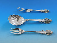 El Greco by Reed and Barton Sterling Silver Flatware Service for 12 Set 79 pcs
