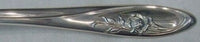Sculptured Rose by Towle Sterling Silver Gravy Ladle 6 1/4"