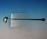Coin Silver Claret Ladle with Wood Handle Dated 1748 13 1/2" Serving Heirloom