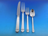 Aria by Christofle France Sterling Silver Flatware Service 12 Set 100 pcs in box