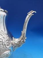 Robert and Belk English Estate Sterling Silver Tea Set 5pc Sheffield (#7372)