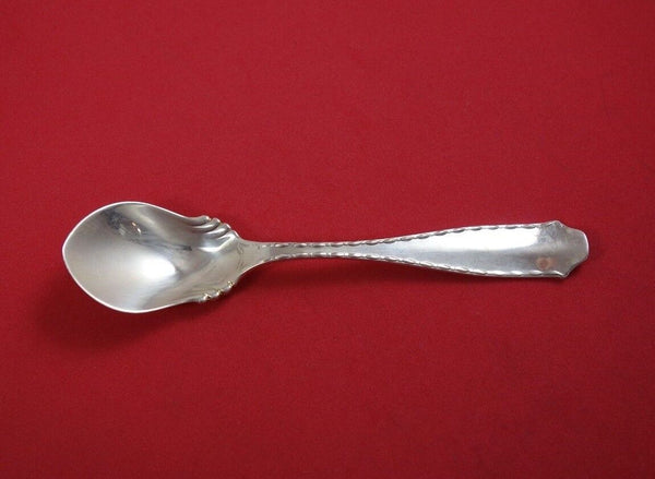 Marquise by Tiffany and Co Sterling Silver Ice Cream Spoon Fluted Pointed 5 3/4"