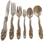 Decor by Gorham Sterling Silver Flatware Set For 8 Service 60 Pcs Many Servers!