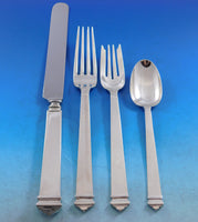 Hampton by Tiffany Sterling Silver Flatware Set for 12 Service 117 pcs Dinner