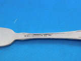 Lap Over Edge Acid Etched by Tiffany Sterling Butter Spreader FH 6" Plum Blossom