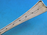 Lap Over Edge Etched by Tiffany & Co. Sterling Dinner Fork Star Design 8"