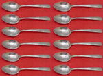 Camellia by Gorham Sterling Silver Teaspoon Set 12 pieces 5 7/8"