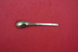 Mokume by Tiffany and Co Sterling Egg Spoon light vermeil tear drop bowl 4 1/2"