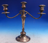 Old French by Gorham Sterling Silver Candelabra Pair 3-Light #770 (#8713)