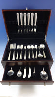 Old Brocade by Towle Sterling Silver Dinner Size Flatware Set Service 52 Pieces