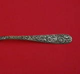 Repousse by Kirk Sterling Silver Preserve Spoon Ovoid Bowl .925/1000 7" Serving