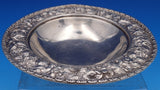 Repousse Sterling Silver unmarked Dip Dish Bowl 6 1/4" (#8368)
