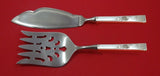 Classic Rose by Reed and Barton Sterling Silver Fish Serving Set 2 Piece Custom