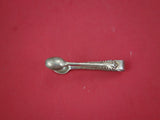 English Estate Sterling Silver Sugar Tong / Tete a Teta tong London 1909  2 7/8"