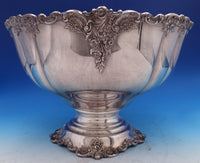 Grande Baroque by Wallace Silverplate Punch Bowl Set 13pc (#8482) Fabulous!