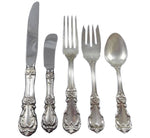 Burgundy by Reed & Barton Sterling Silver Flatware Set 12 Service 60 Pieces
