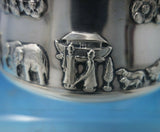 Noah's Ark by Gorham Sterling Silver Child's Set 2pc c.1910 #A4476/77 (#5356)