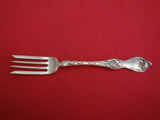 Les Cinq Fleurs by Reed and Barton Sterling Silver Pastry Fork 4-Tine 6 3/4"