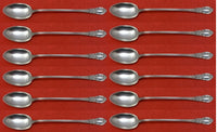 American Victorian by Lunt Sterling Silver Iced Tea Spoon Set 12 pieces 7 1/4"