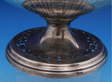 Sweester Co. NY Sterling Silver Fruit Basket Pierced #1769 13 1/3" (#8381)