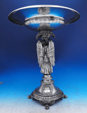 Sy and Wagner German .750 Silver Centerpiece Raised w/ Angel Lions Feet GW #8887