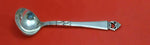 Danish Crown by Frigast Sterling Silver Salt Spoon Master Custom Made